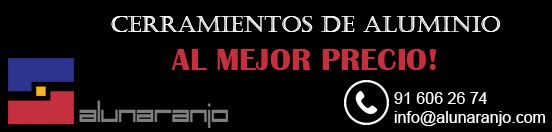 banner cerramientos de aluminio en Madrid